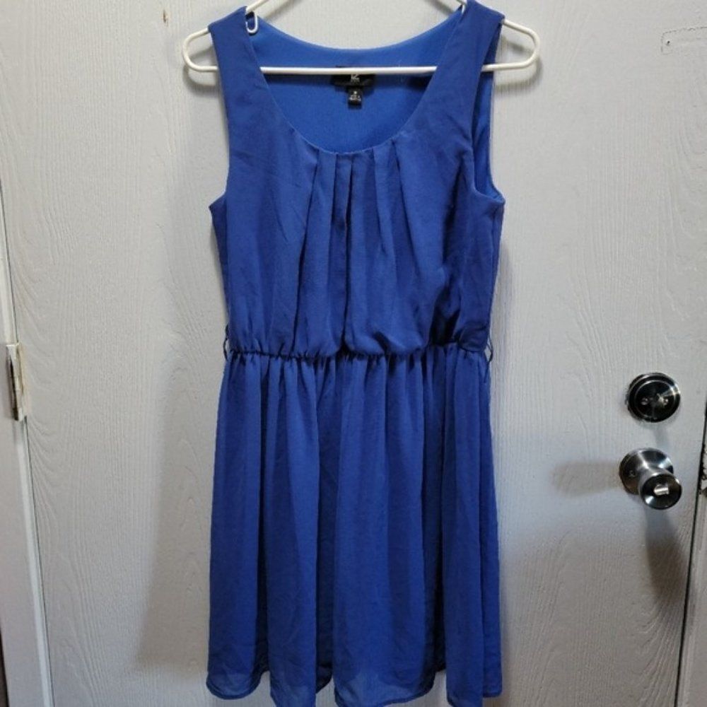 IZ Byer Royal Blue Dress Size Medium